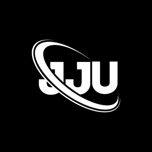 Logotipo JJU JJU letra JJU carta diseño de logotipo Iniciales JJU logotipo vinculado con círculo y mayúscula logotipo monograma JJU tipografía para negocios de tecnología y marca inmobiliaria