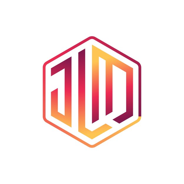 El logotipo de JLM es hexagonal con letras modernas