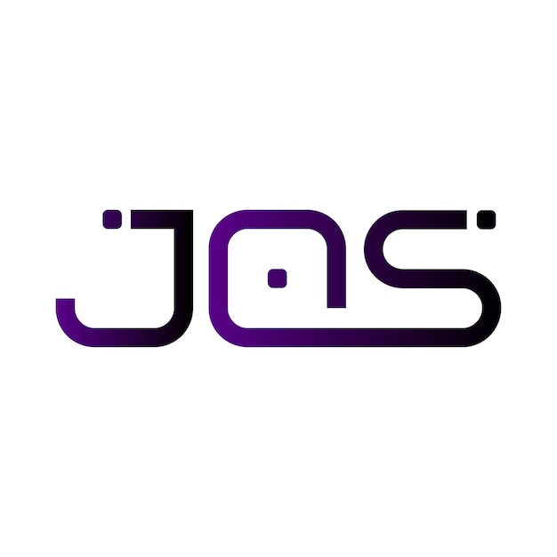 El logotipo de JOS es un monograma inicial de marca, una marca de letras, un diseño de símbolo de tipografía minimalista moderna.