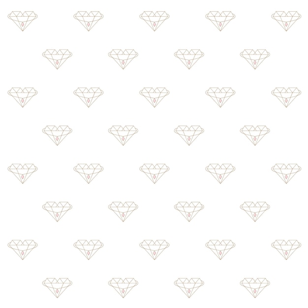 El logotipo de la joyería Diamond Vector.