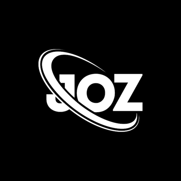 Logotipo JOZ diseño de logotipo de letra JOZ iniciales JOZ logotipo vinculado con círculo y mayúscula monograma logotipo JOZ tipografía para negocios tecnológicos y marca inmobiliaria
