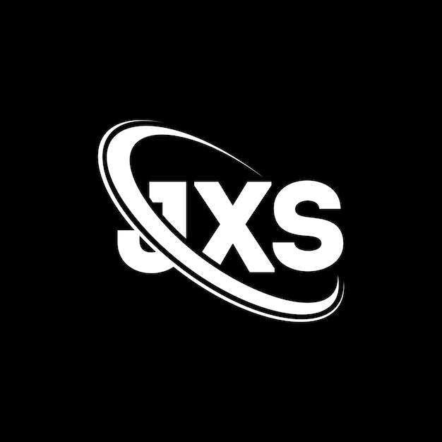 Vector logotipo de jxs jxs letra jxs diseño de logotipo de letra iniciales logotipo jxs vinculado con círculo y mayúscula logotipo de monograma jxs tipografía para negocios tecnológicos y marca inmobiliaria