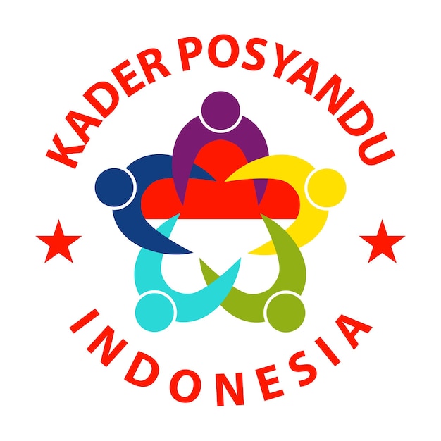 Vector logotipo kader posyandu vector