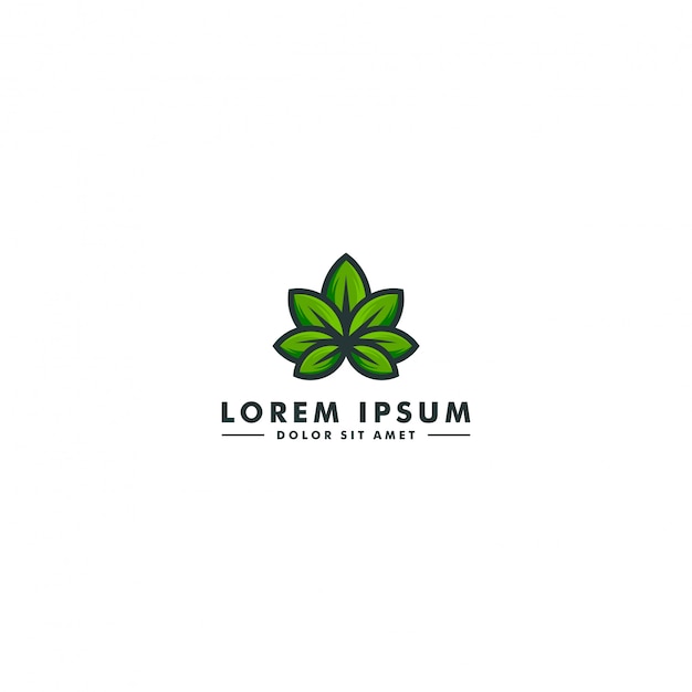 Logotipo de laboratorio de cannabis