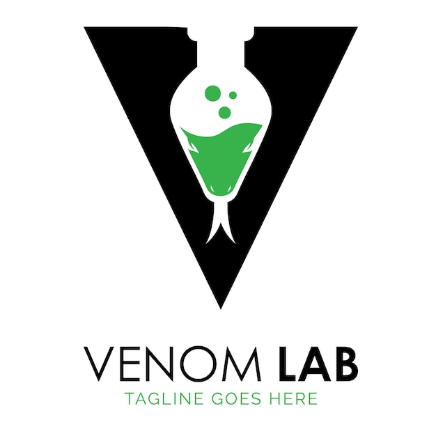 Logotipo del laboratorio de veneno