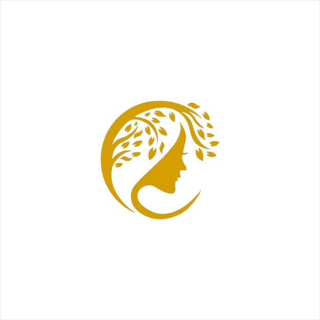El logotipo de Lady Stock y los vectores