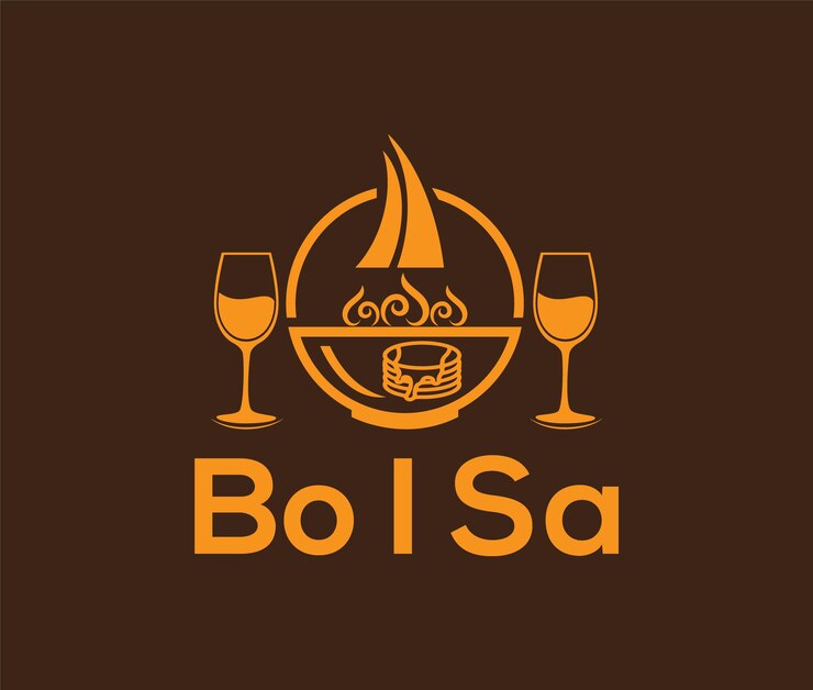 un logotipo para el lagou un barco y gafas