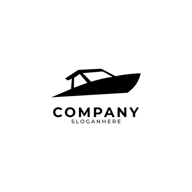 logotipo de lancha rápida