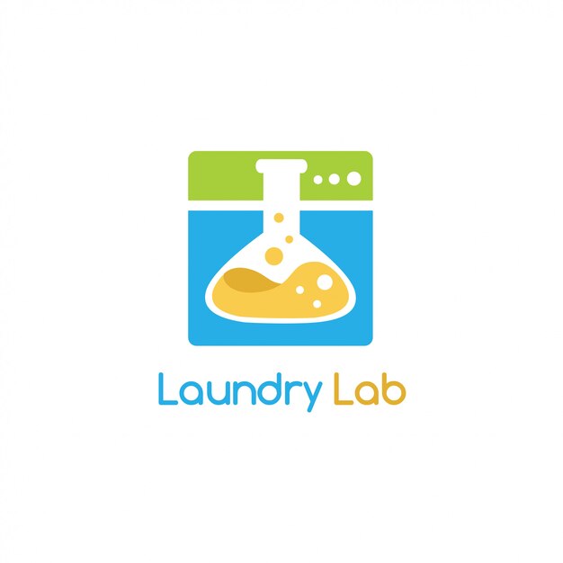 Logotipo de lavandería