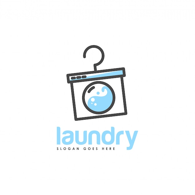 Logotipo de lavandería