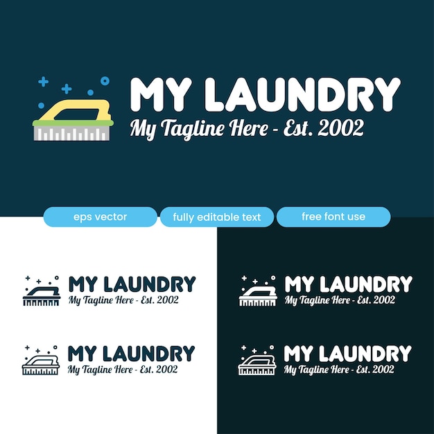 Logotipo de la lavandería
