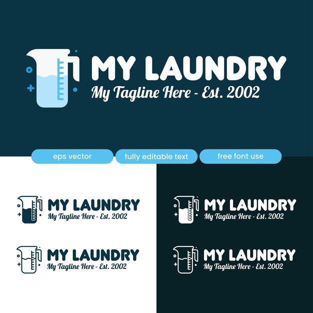 Logotipo de la lavandería