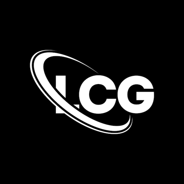 Logotipo de LCG: Diseño de logotipo de letra LCG: Iniciales LCG: Logotipo vinculado con círculo y monograma en mayúsculas Logotipo LCG: Tipografía para negocios tecnológicos y marca inmobiliaria