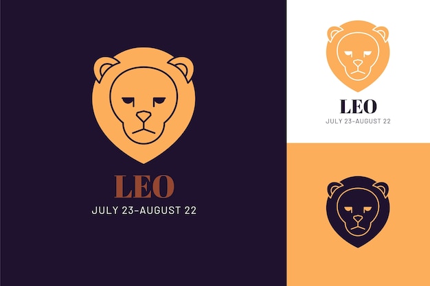 Vector logotipo de leo