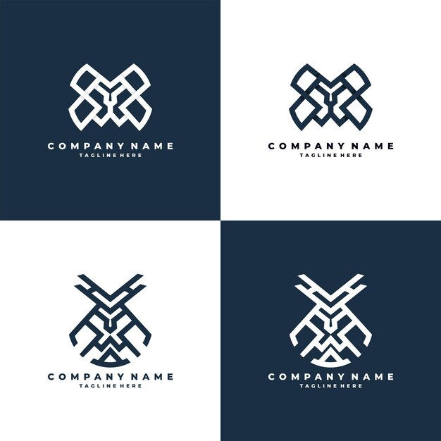 logotipo de león de lujo para plantilla de negocio