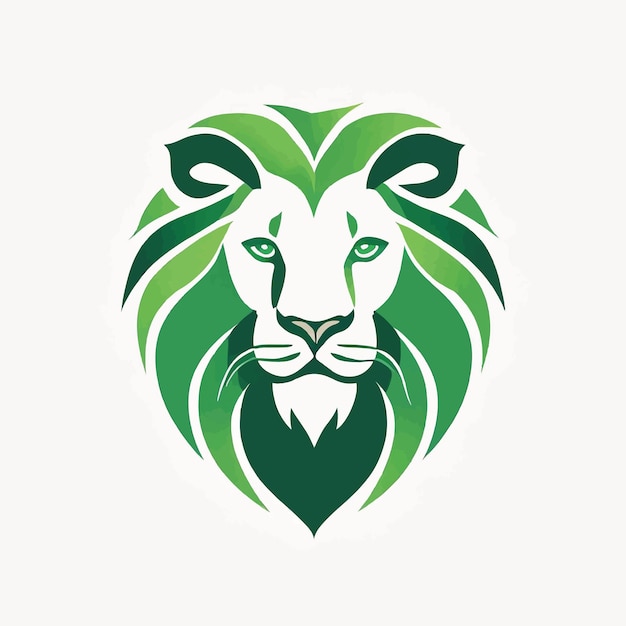 el logotipo del león sobre un fondo blanco