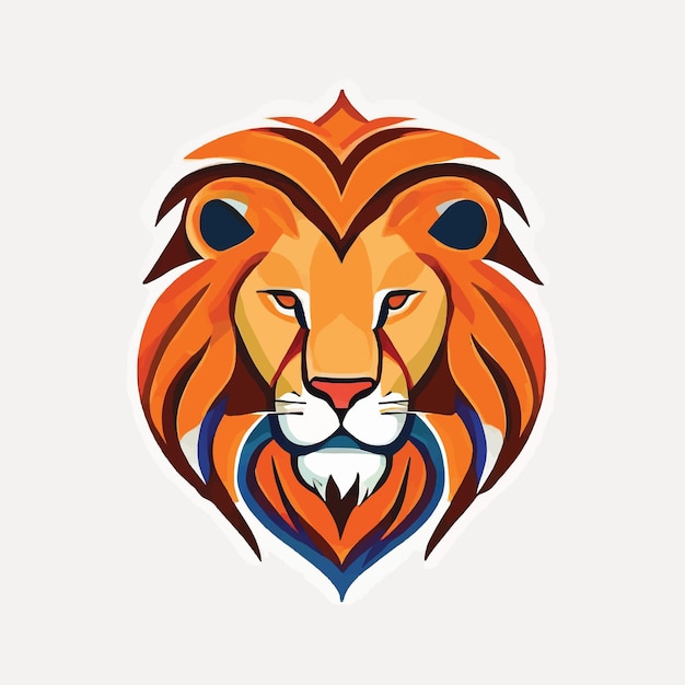 el logotipo del león sobre un fondo blanco