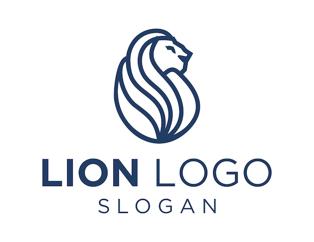Logotipo de León sobre un fondo blanco.