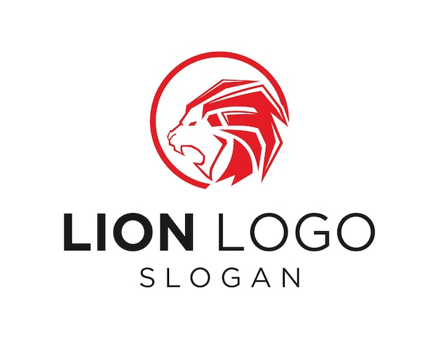 Logotipo de León sobre un fondo blanco.