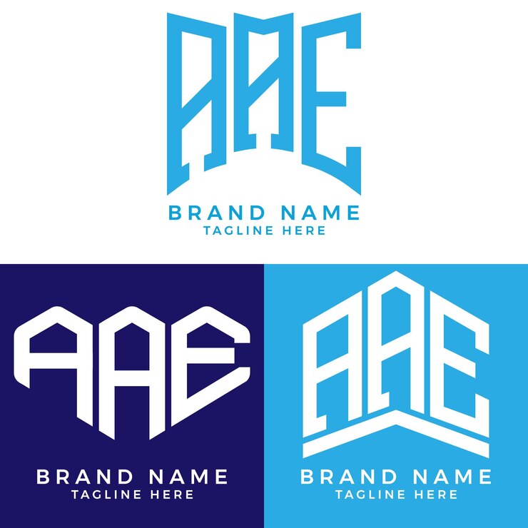 Vector logotipo de la letra aae. aae mejor imagen vectorial. diseño de logotipo aae monogram para empresarios y empresas.