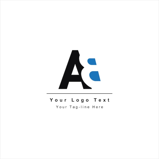 Logotipo de letra AB o BA Único atractivo creativo moderno inicial AB BA AB logotipo de icono de letra basado en inicial