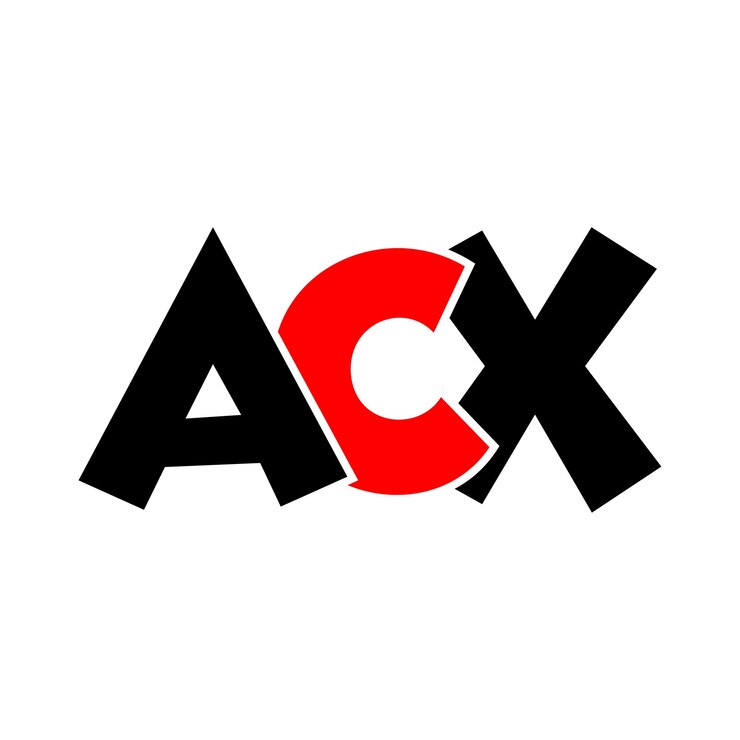 El logotipo de la letra acx