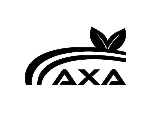 Logotipo de la letra AXA Diseño AXA Logotipo de monograma simple y moderno AXA Abstracto Diseño vectorial del alfabeto