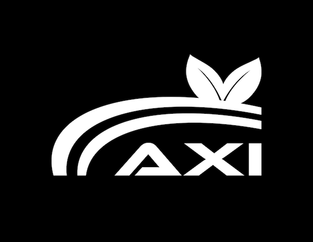 Logotipo de la letra AXI Diseño AXI Logotipo de monograma simple y moderno AXI Abstracto Diseño vectorial del alfabeto