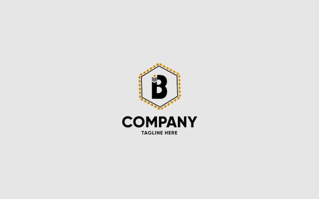Logotipo de la letra b con concepto creativo para spa de belleza de negocios de empresa vector premium