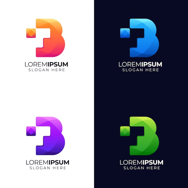 Logotipo de la letra B