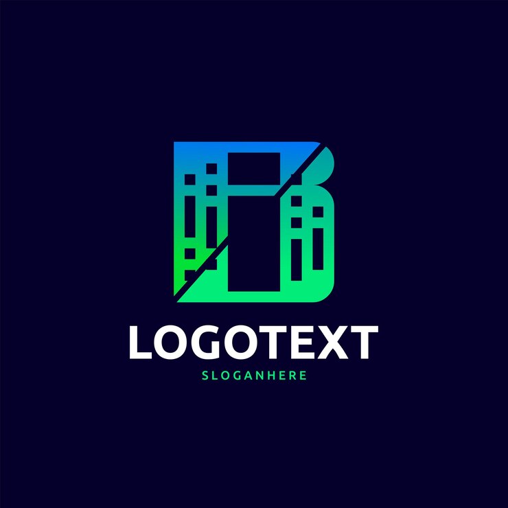 Vector logotipo de la letra b