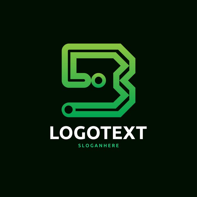 Logotipo de letra b