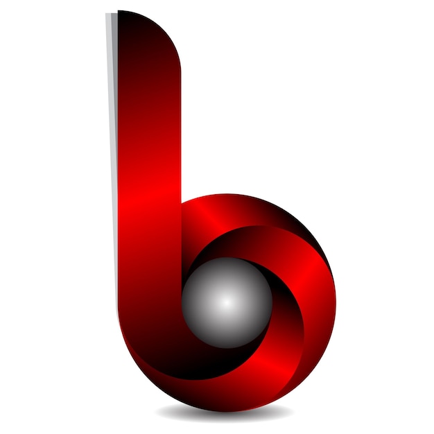 Logotipo de letra b