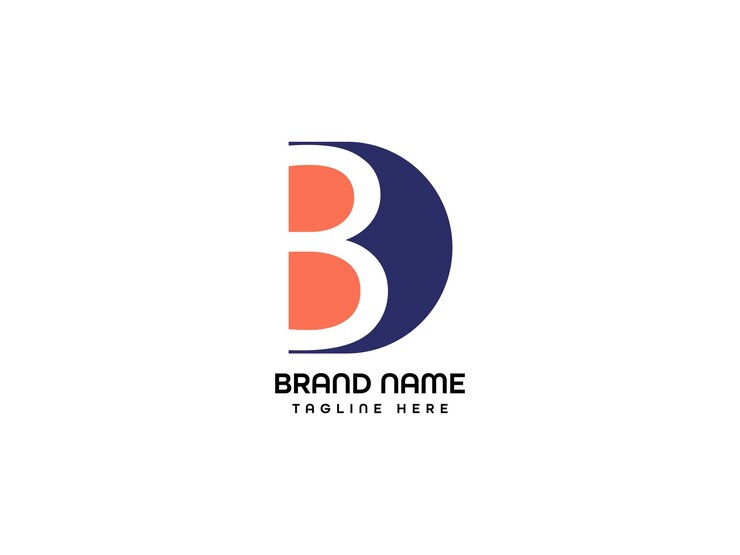 El logotipo de la letra BD