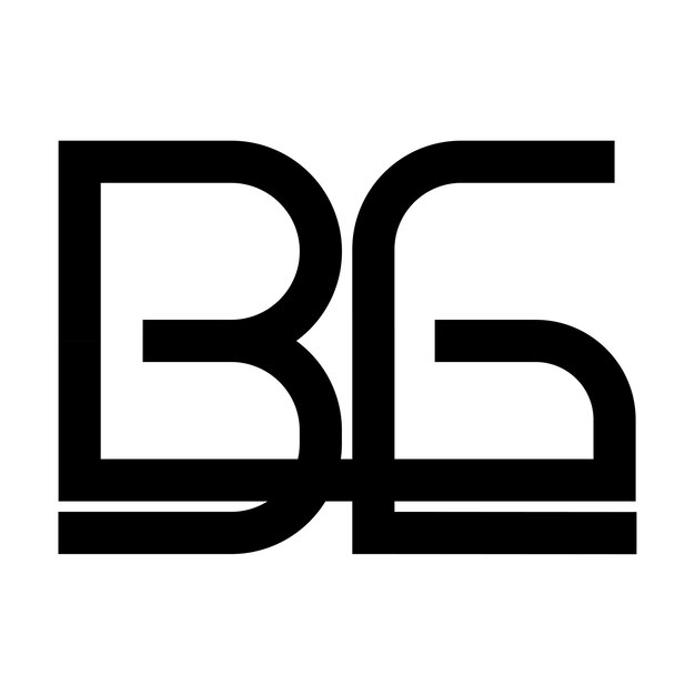 Logotipo de la letra BG
