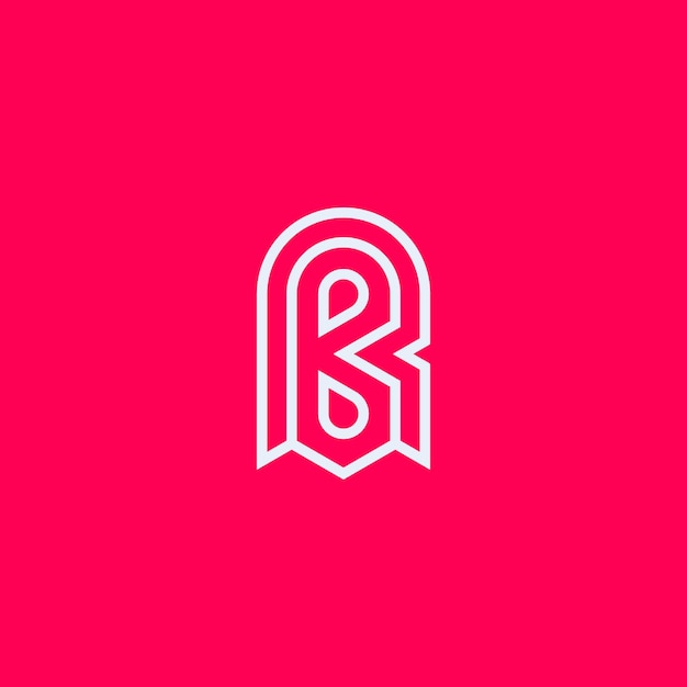 logotipo de la letra BR o RB