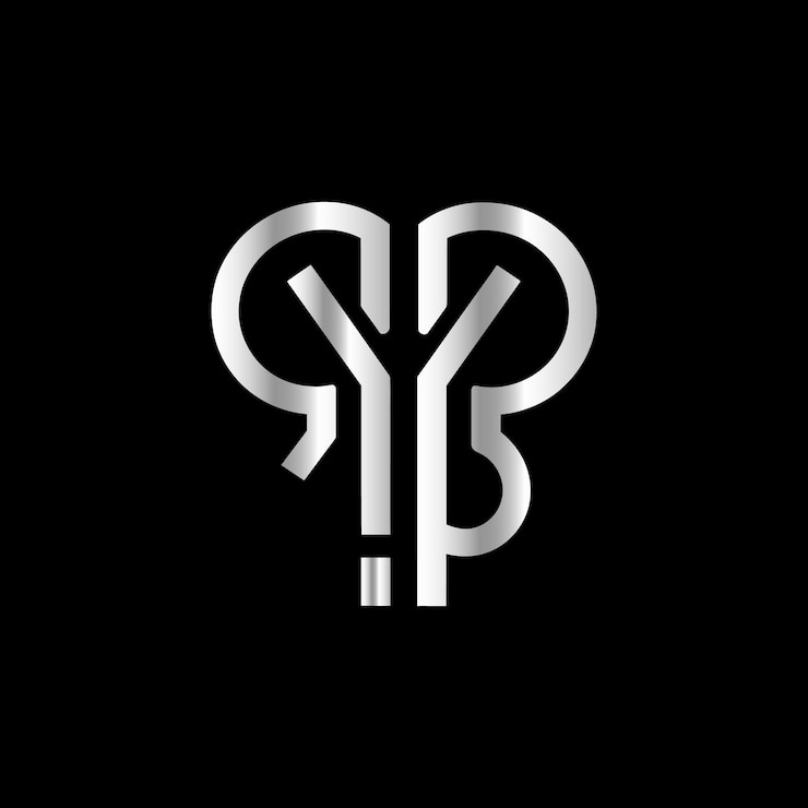 Vector logotipo de la letra brain y diseño de plantillas de ilustración vectorial de íconos logo de la idea letter brain