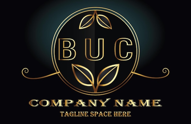 Vector logotipo de la letra buc