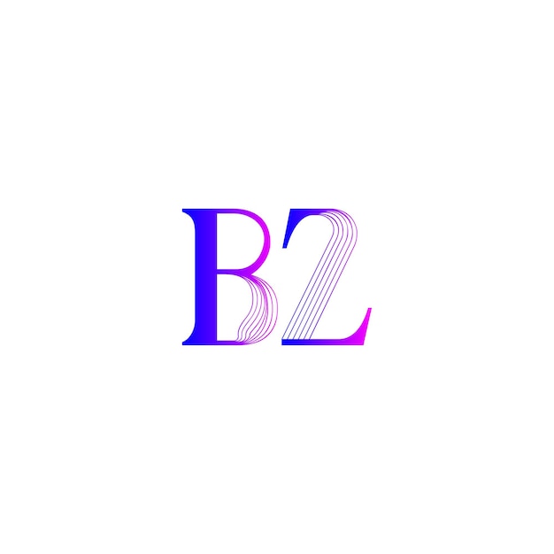 El logotipo de la letra bz