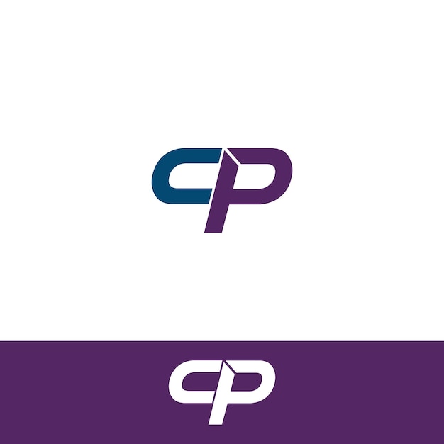 Logotipo de la letra C y P