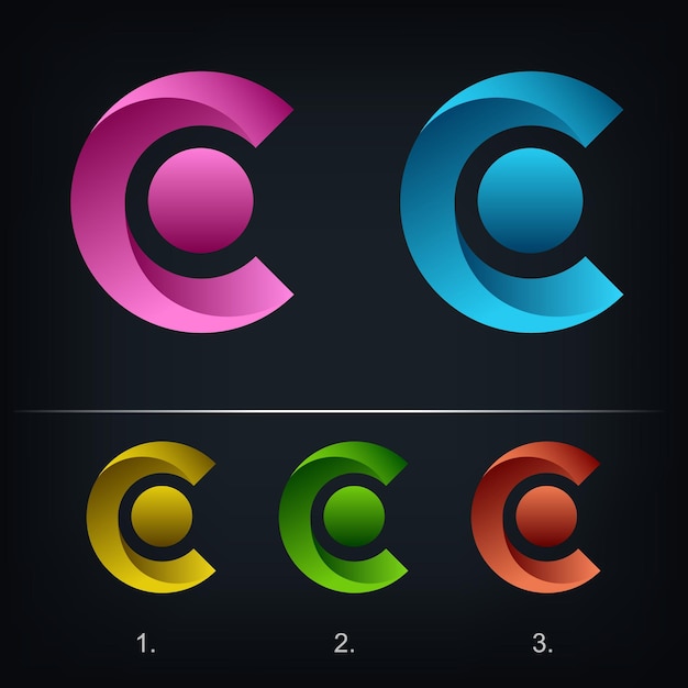Logotipo de la letra C