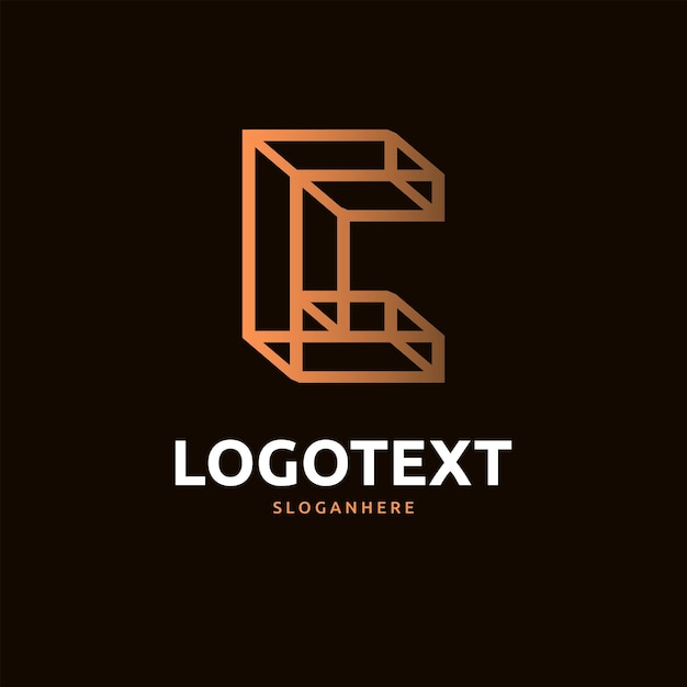 Logotipo de la letra C