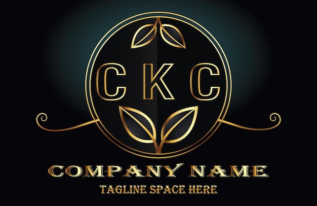 Vector logotipo de la letra ckc