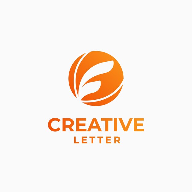 Logotipo de letra creativa diseño de alfabeto letra f diseño de logotipo de alfabeto geométrico logotipo de degradado de letra