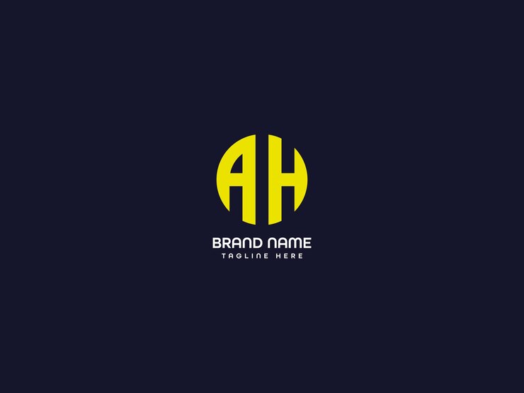 Un logotipo de la letra d con un fondo negro