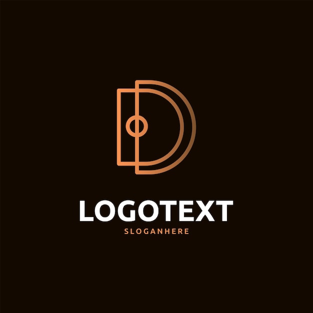 Logotipo de la letra d