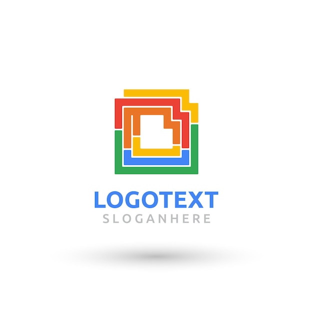 Vector logotipo de la letra d