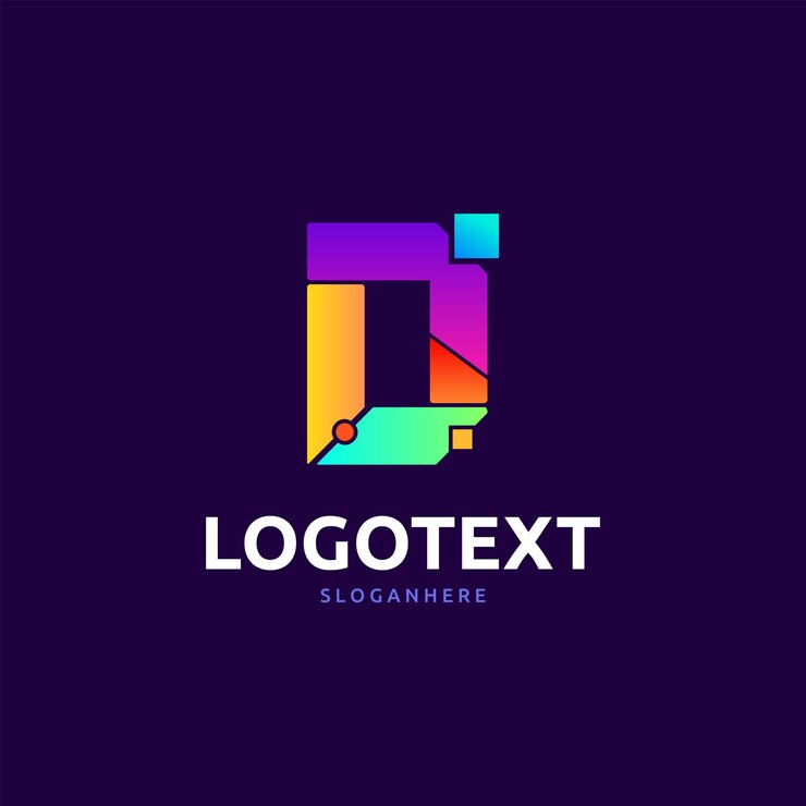 Vector logotipo de la letra d