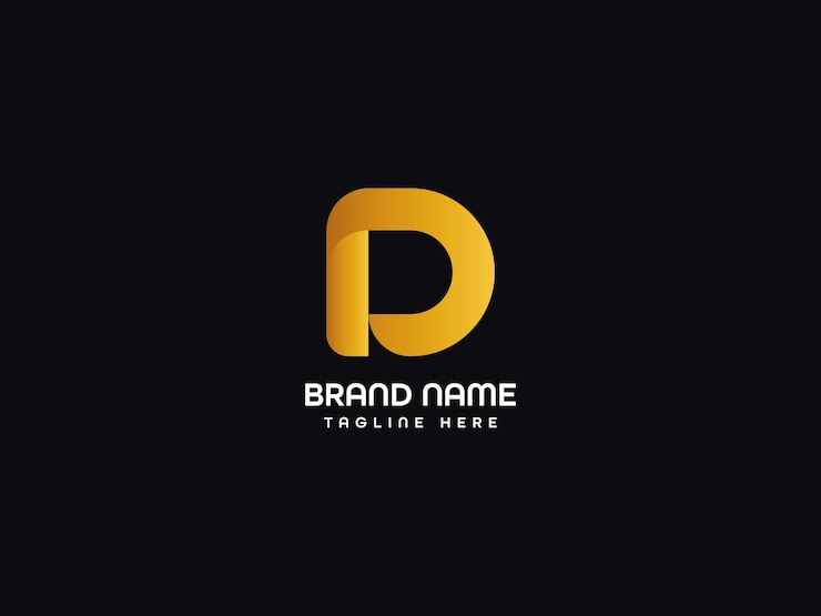 logotipo de la letra d
