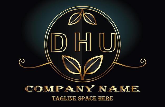 Logotipo de la letra DHU